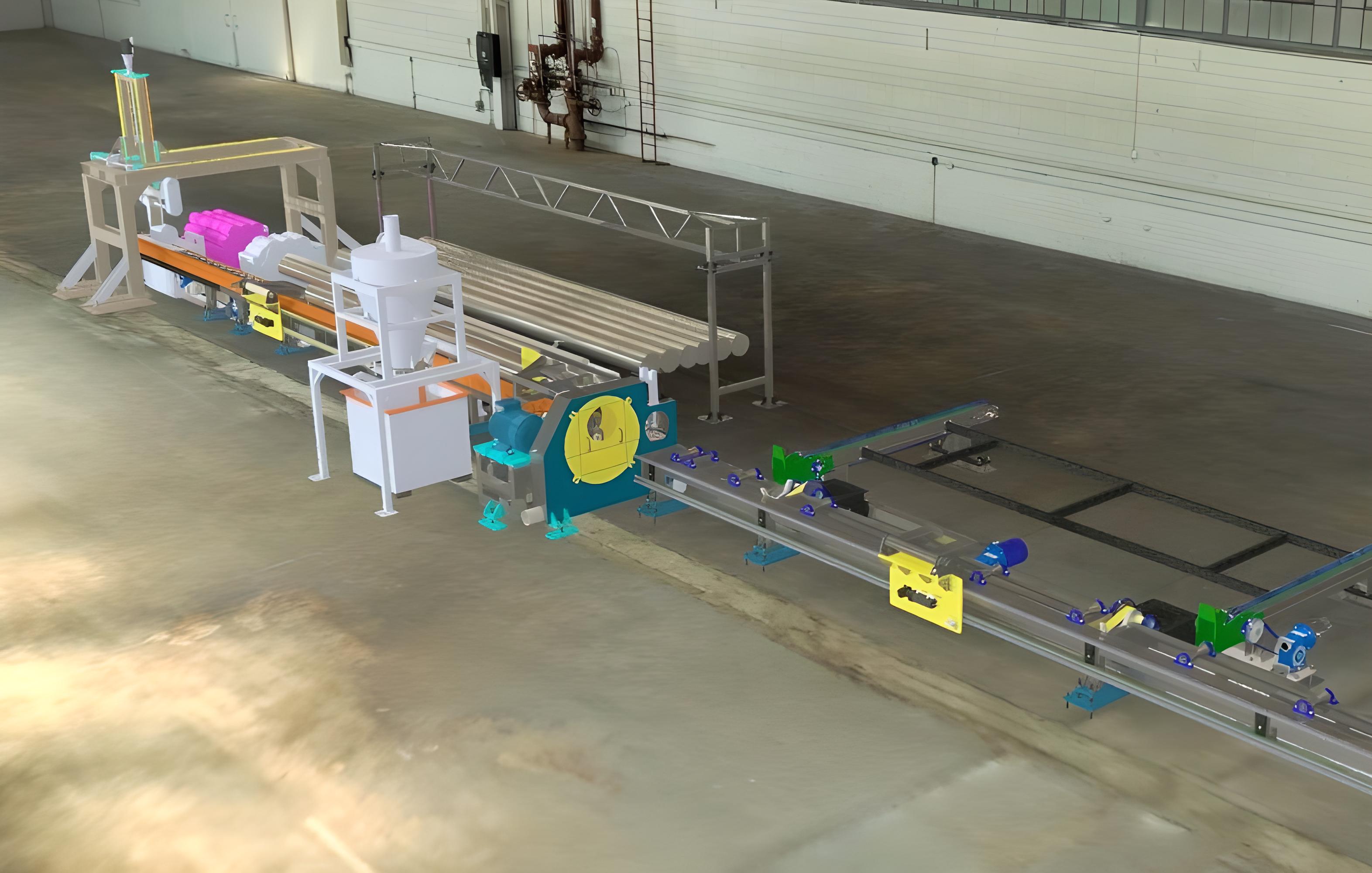 aluminum billet cutting saw
