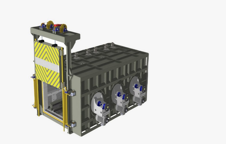 Alüminyum biyet ve profil homojenizasyonu için kullanılan endüstriyel fırın